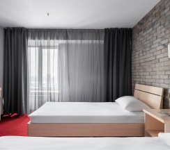 Стандарт Улучшенный двухместный с двумя кроватями в Marins Park Hotel Новосибирск