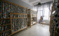 Нижнее место в Общем 10-местном номере №501 в Bla Bla Hostel
