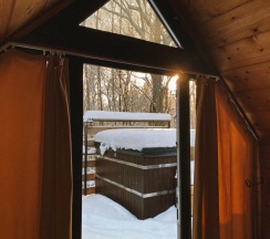 Дом на дереве Дуэт в Вазуза Лав