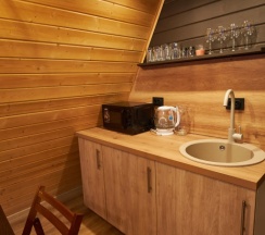 Двухместный коттедж Standard двуспальная кровать в Aframe-Village