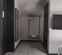 Двухместный номер Мансардный двуспальная кровать в Sapiens Hotel
