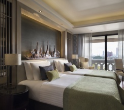 Двухместный номер Deluxe с видом на реку (двуспальная кровать) в Anantara Riverside Bangkok Resort