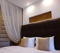 Студия Superior с красивым видом из окна в Baikal Hill Residence