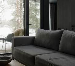 Stockholm с сауной и очагом в Eder Vuoksa