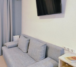 Четырёхместный номер Superior с балконом и рядом с пляжем в Casa mare