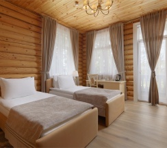 Стандарт однокомнатный двухместный с двумя раздельными кроватями Сосновый корпус в Тетьково