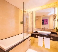 Люкс Prestige с 2 комнатами с видом на город в Mercure Barsha Heights