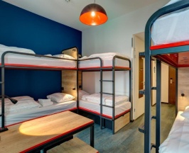 Двухместный семейный номер Standard двухъярусная кровать в MEININGER Hotel Amsterdam Amstel