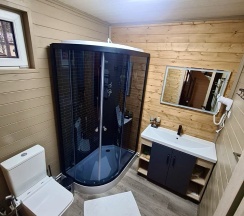 Дом с террасой в Os House