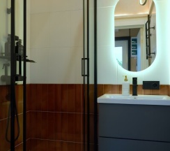 Сканди №14 "Огонь" (оснащение дома, стоимость купели и бани см. Подробнее) в Dacha