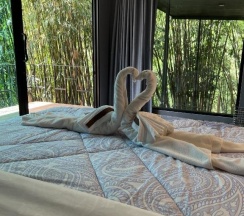 Одноместная студия с видом на сад в Ton Pling Khao Lak Villa