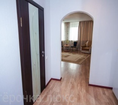 Номер полулюкс с 1 двуспальной кроватью в Пятерочка-люкс