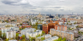 Москва: Апартаменты Апартаменты Изба / Пресня Сити Люкс с панорамным видом