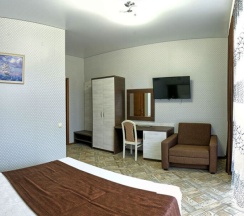 Семейный номер(двуспальная кровать, кресло-кровать) в Ленивый тюлень