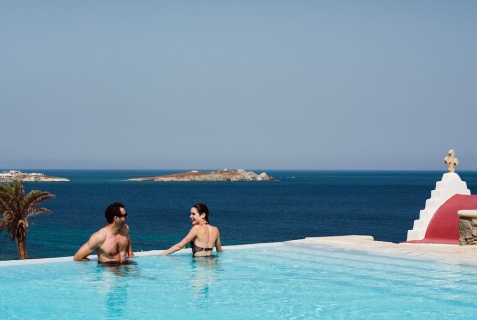 Миконос: Отель Bill&Coo Mykonos The Leading Hotels of the World
