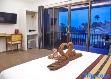 Семейный люкс с видом на бассейн в Baan Sawan Samui Resort