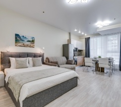 Двухместный люкс с видом на город (двуспальная кровать) в Business apartments