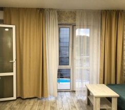 Четырёхместная студия с балконом в Атлант