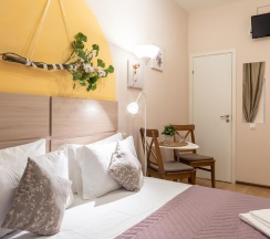 Номер стандарт с 1 двуспальной кроватью в Boho Botanica Hotel