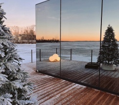 Зеркальный дом в F911