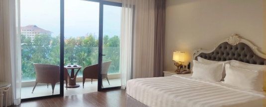 Двухместный номер Deluxe двуспальная кровать в Отель Wyndham Grand Phu Quoc