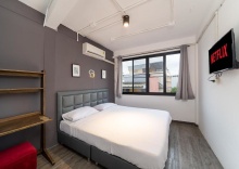 Двухместный номер двуспальная кровать в Oh Bangkok Hostel