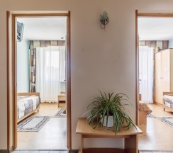Номер стандарт семейный с 4 односпальными кроватями в Villa Victoria