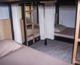 Кровать в общем номере (женский номер) в Bunks Hostel