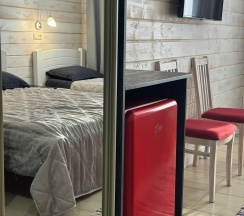 Номер стандарт с 1 односпальной и 1 двуспальной кроватью №3 в Даховская долина