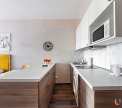 Семейные апартаменты с кухней в U-Apart