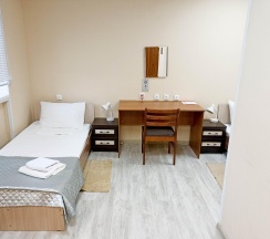 Номер стандарт с 2 односпальными кроватями в Smart Hotel KDO Тюмень