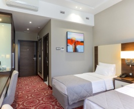 Двухместный номер Deluxe 2 отдельные кровати в Senator Hotel