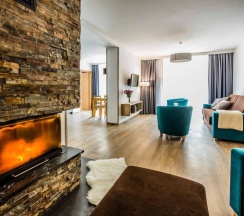 Двухместные апартаменты Grand двуспальная кровать в Amenity Resort Spindleruv Mlyn