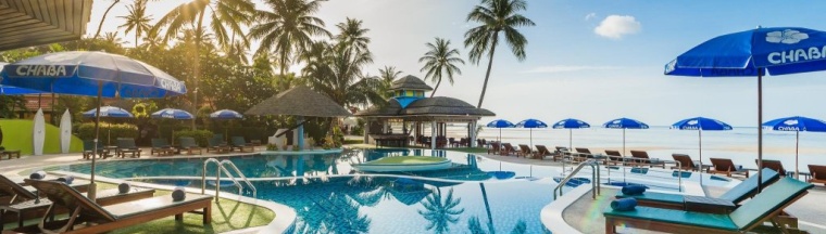 Одноместная вилла Grand 2 отдельные кровати в Chaba Cabana Beach Resort