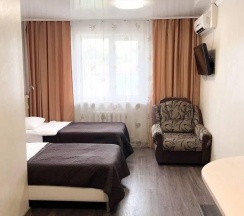 Номер стандарт с 2 односпальными кроватями (с завтраком) в Баваренок