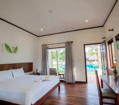 Двухместный номер Deluxe двуспальная кровать в Santa Garden Resort