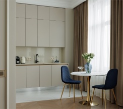 Студио + с видом на Неву в Приоритет