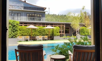 Двухместный Pool Access номер Deluxe с балконом 2 отдельные кровати в Aurico Kata Resort & Spa
