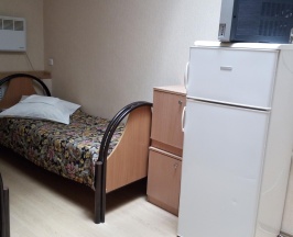 Номер эконом с 2 односпальными кроватями (без окна, мансарда) в Мельница