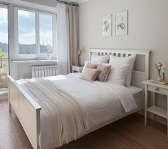 2-комнатные апартаменты, 51 м², 9 этаж в Primavera TYT-YЮT (Примавера ТУТ-УЮТ) на улице Дзержинского 44