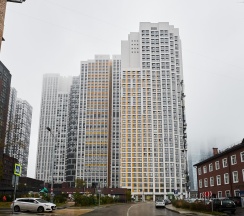 1-комнатные апартаменты улучшенные с видом на нa МОSCOW CITY в Uragan Apart (Ураган Апарт) на проезде Мукомольный