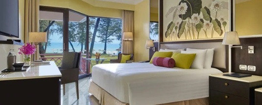 Двухместный номер Premier oceanfront 2 отдельные кровати в Dusit Thani Laguna Phuket