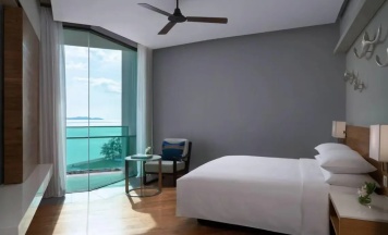 Двухместный люкс c 1 комнатой двуспальная кровать в Rayong Marriott Resort & Spa