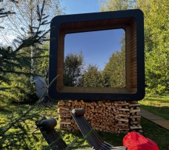 Дом Немо для 2-х гостей с купелью Фурако в лесу в Rodioncevo Eco Village