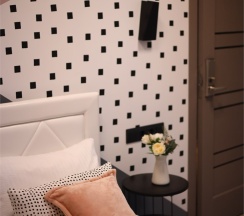 Стандартный номер с одной двуспальной кроватью в Smart Hotel Kantemirovsky