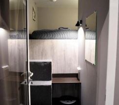 1-местный номер стандарт с 1 односпальной кроватью (без окна) в Shelterz