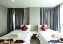 Двухместный номер Deluxe 2 отдельные кровати в Baan Bangsare Resotel Chonburi