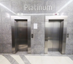 "Platinum" Однокомнатная квартира на набережной Невы (Метро Площадь Ленина/Новочеркасская, 5 минут на транспорте) в Rauktis apartments