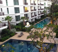 Студия с видом на бассейн в The Title KR Beach Condotel Rawai Phuket