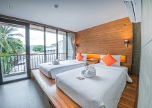 Двухместный номер Standard с балконом двуспальная кровать в J4 Hotel Samui